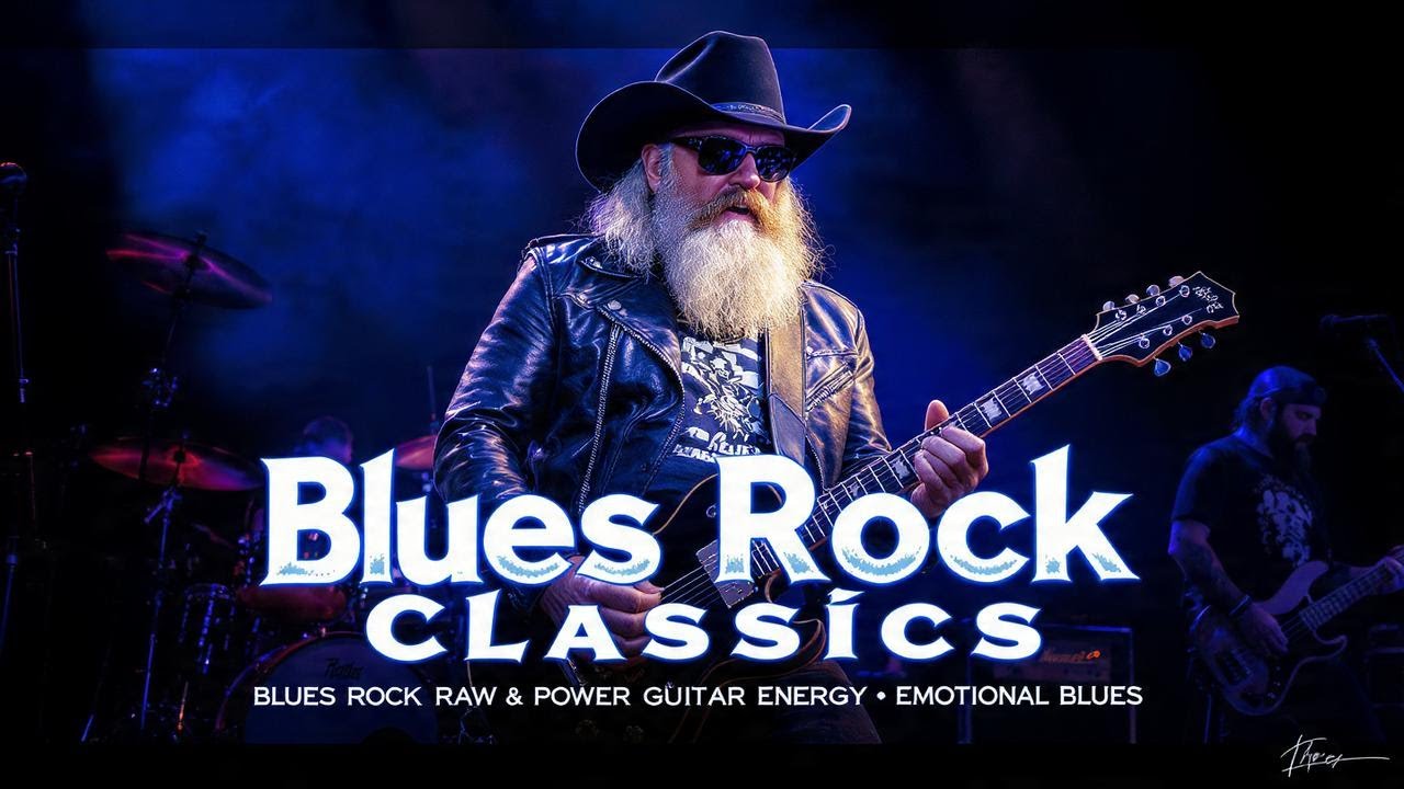 Jimi Hendrix, ZZ Top, Eric Clapton, The Animals Inspired Rock Blues & Soul Ballads