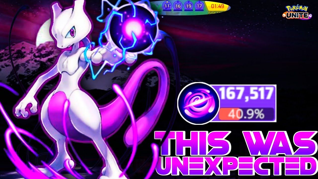 Nobody Expects This From MEWTWO X 😲 | POKEMON UNITE