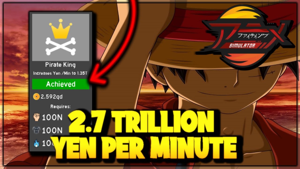 i UNLOCKED *PIRATE KING* CLASS SO I BULLIED NOOBS! IN ANIME FIGHTING SIMULATOR ROBLOX