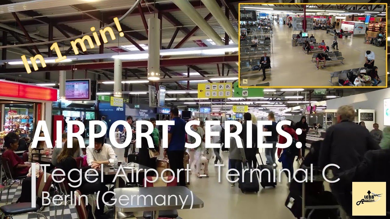 Airport Series: Berlin Tegel Terminal C in 1minute!
