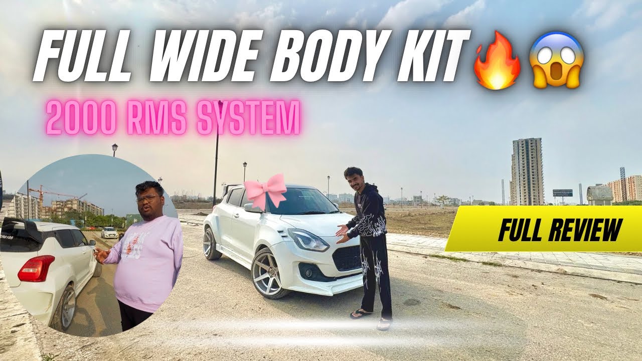 ONE IN INDIA SWIFT🔥😱|| Full wide Body kit🔥😍|| Heavy sound 😍 and Exhaust system🔥😱|| 