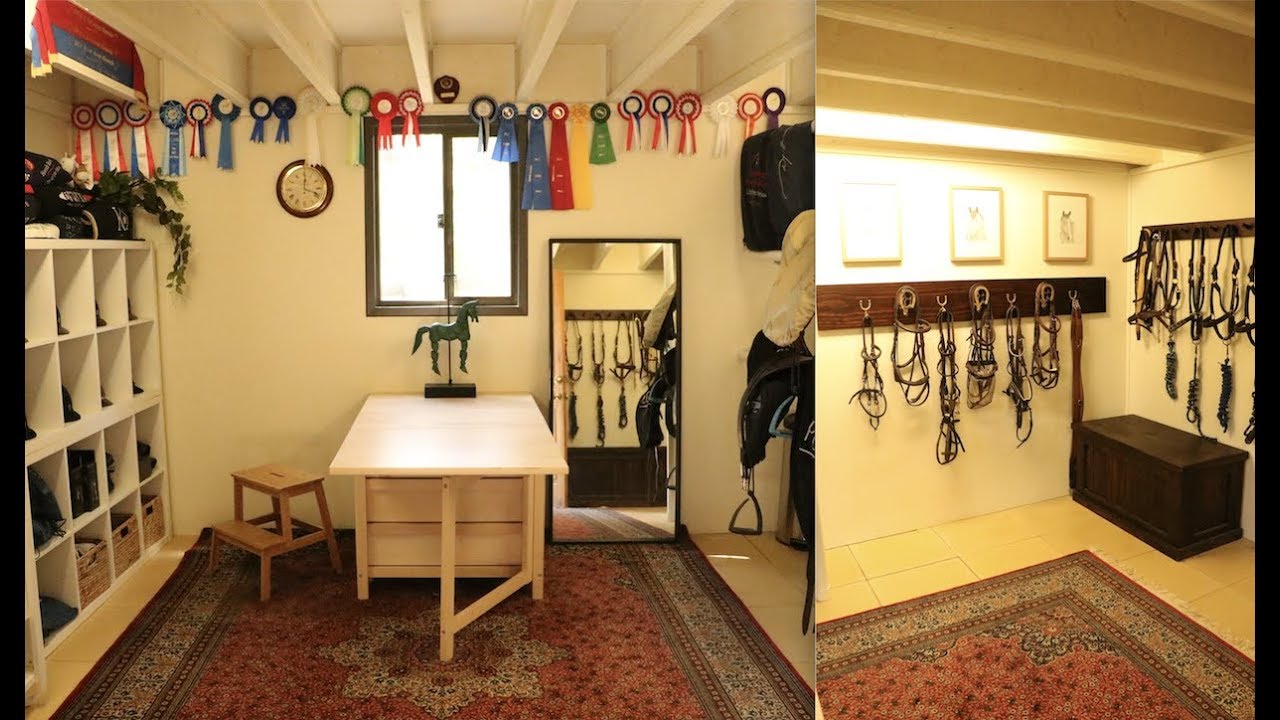 FINALLY my dream tack room tour!