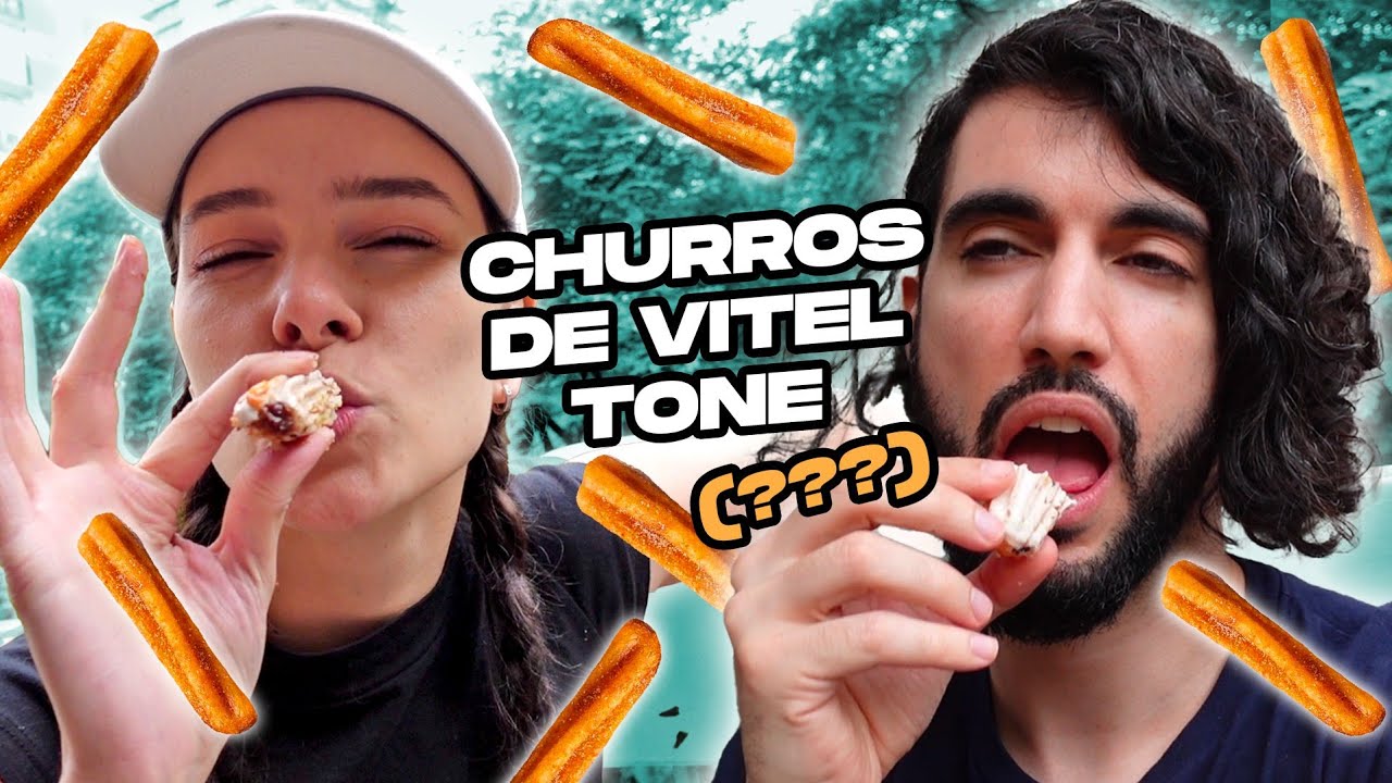 PROBAMOS CHURROS CON SABORES EXÓTICOS