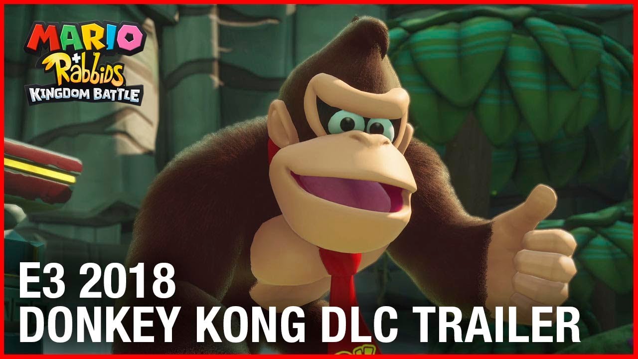 Mario + Rabbids Kingdom Battle: E3 2018 Donkey Kong Adventure DLC Gameplay Trailer | Ubisoft [NA]