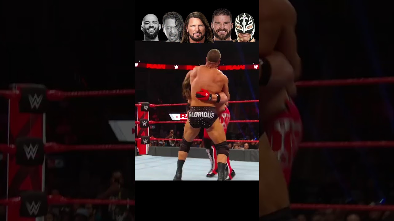 Rey Mysterio vs  Ricochet vs  AJ Styles vs  Robert Roode vs  Shinsuke Nakamura  #wwe #viralvideo