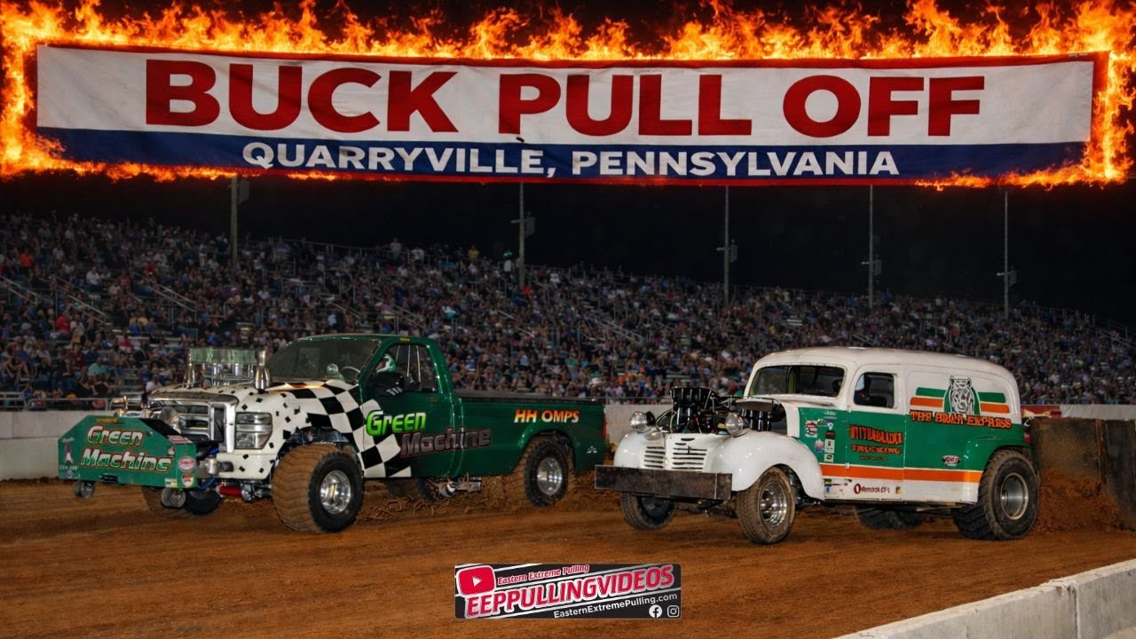 EPIC TRUCK POWER SHOWDOWN Buck Pull Off