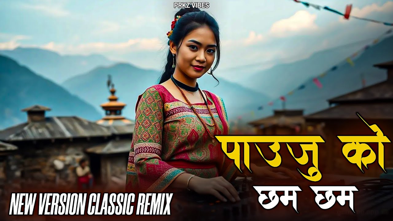 Pauju Ko Chham Chham | पाउजुको छम छम - (Mero Maya Timrai Ho) | DJ Remix Cover Song | Prkz Vibes
