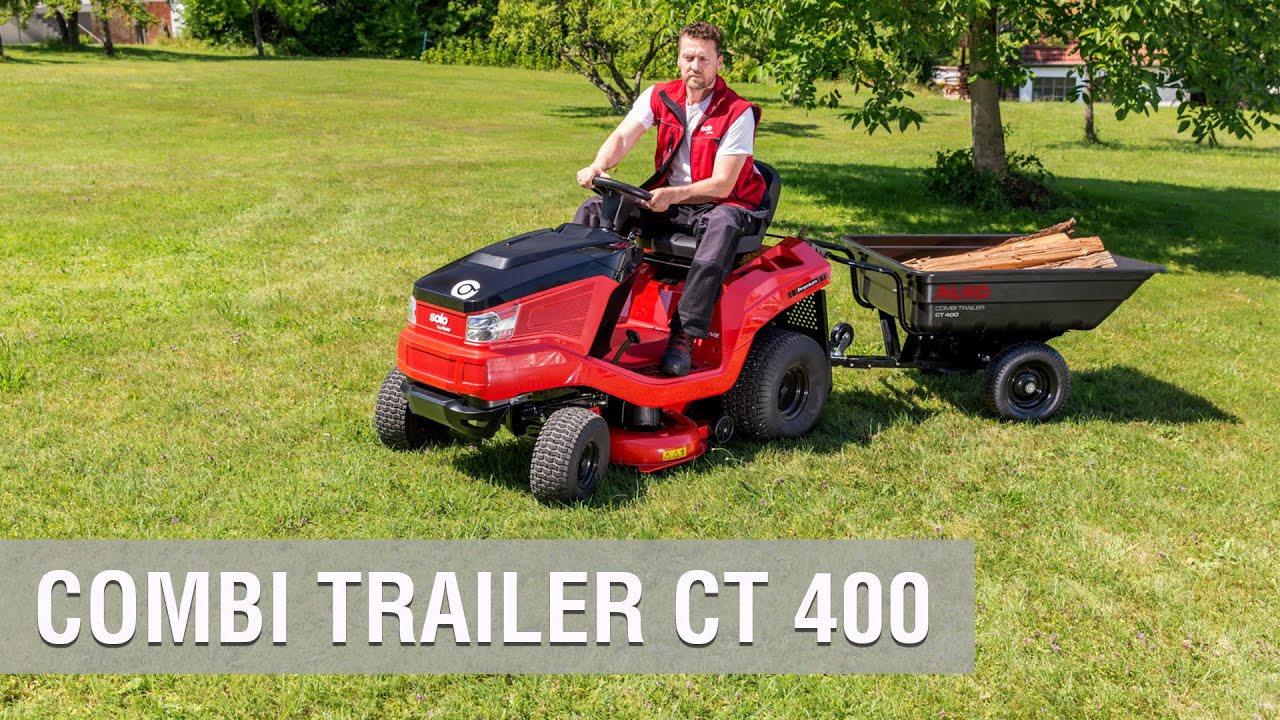 Combi Trailer CT 400 Anh&auml;nger | Rasentraktor Zubeh&ouml;r | AL-KO Gardentech