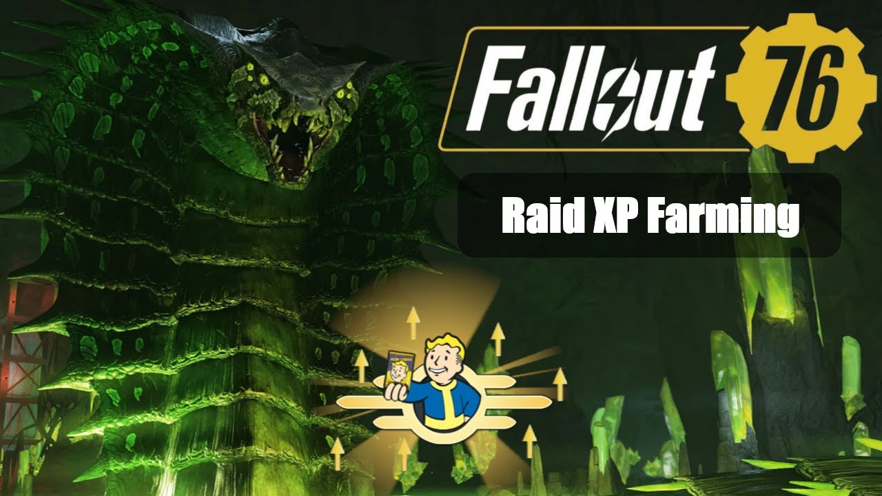 Fallout 76 - Gleaming Depths XP Farming w/ alt account (Duo, 1 hour, 124 levels)