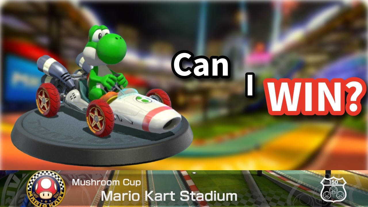 Mario Kart 8 Deluxe: Can I win in Mario Kart Stadium (CPU)