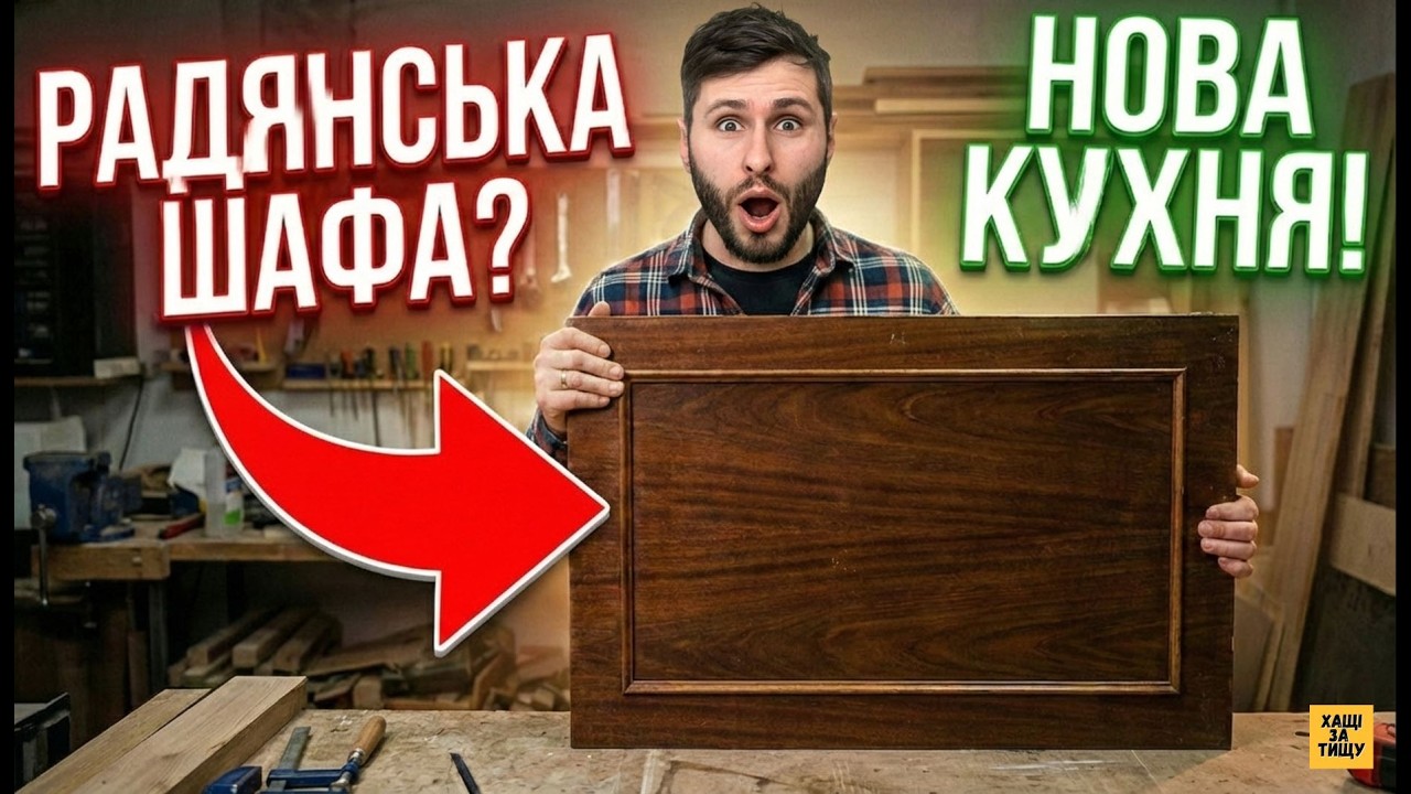Кухня зі СМІТТЯ для нашої хати в селі за $1000. Ви не повірите, на що ми перетворимо ці старі шафи!