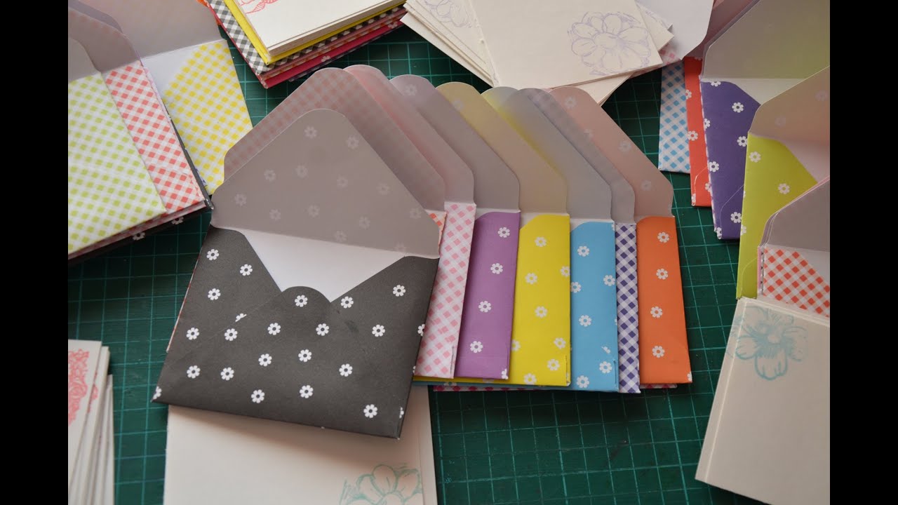 BUSTINA/ ENVELOPE - gift box punch board tutorial
