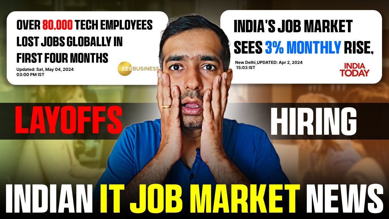 Job market in 2024 | Jobs & Hiring vs Layoffs & Recession | Corporate Tricks