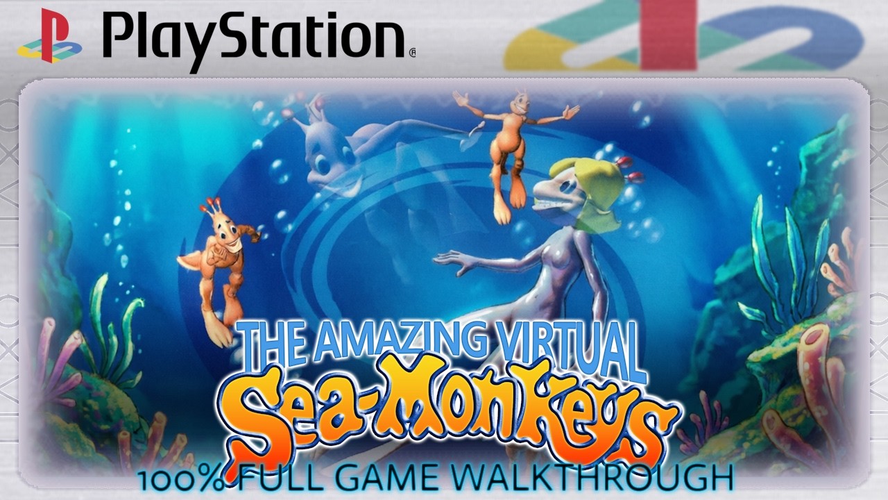 Amazing Virtual Sea-Monkeys - PlayStation [Longplay]