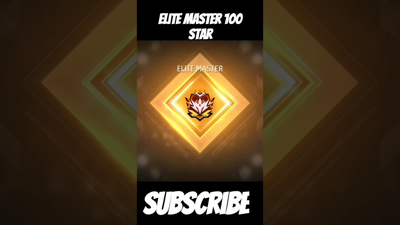 CS RANK MASTER TO ELITE MASTER 100 STAR #freefire Thank you for 88k plus view 🗿#shorts