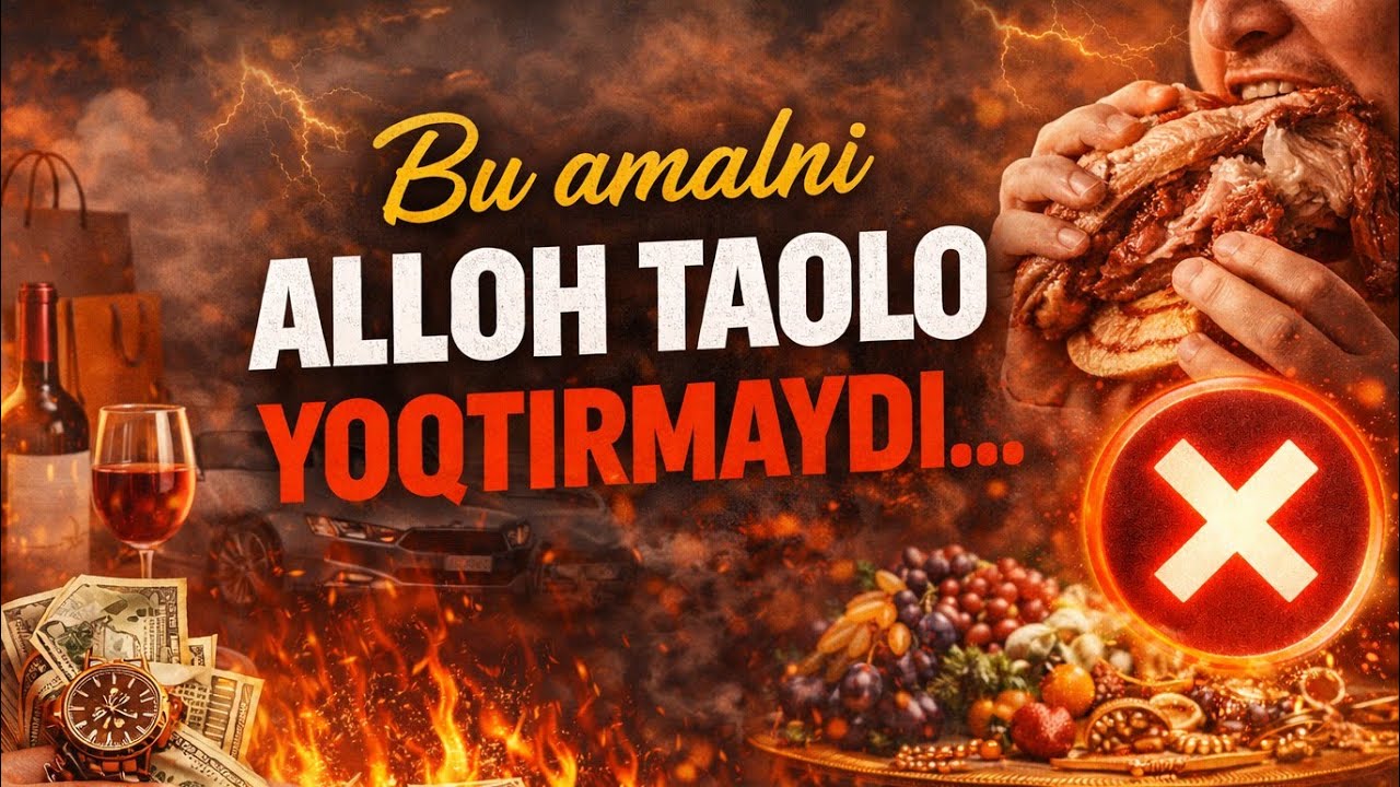 Bu amalni Alloh taolo yoqtirmaydi... | Inomjon Domla Juma maruzadan
