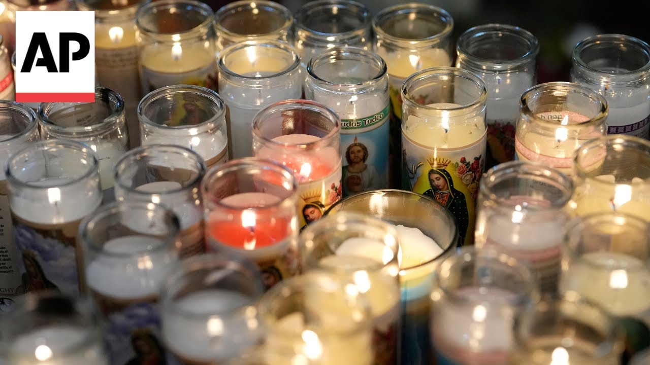 Thousands gather at Shrine of Our Lady of Guadalupe in Des Plaines, Illinois