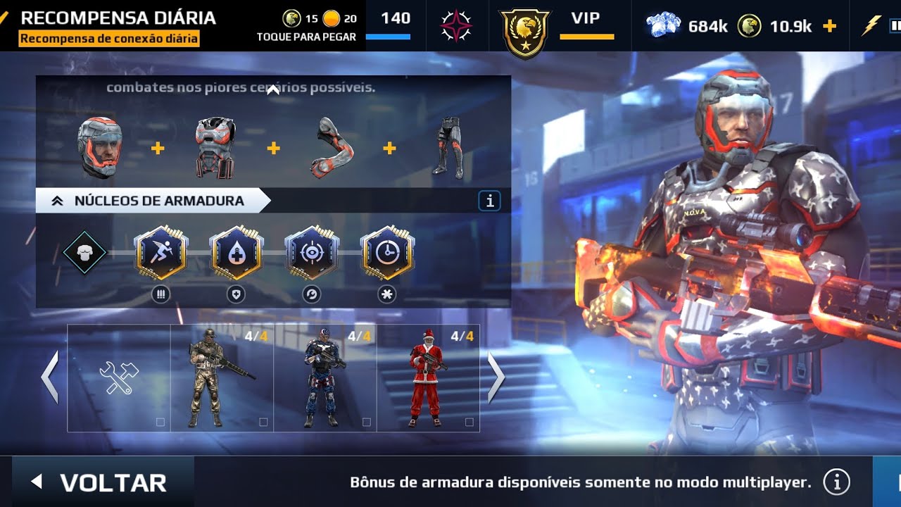 training with the BSW weapon ModernCombat5™