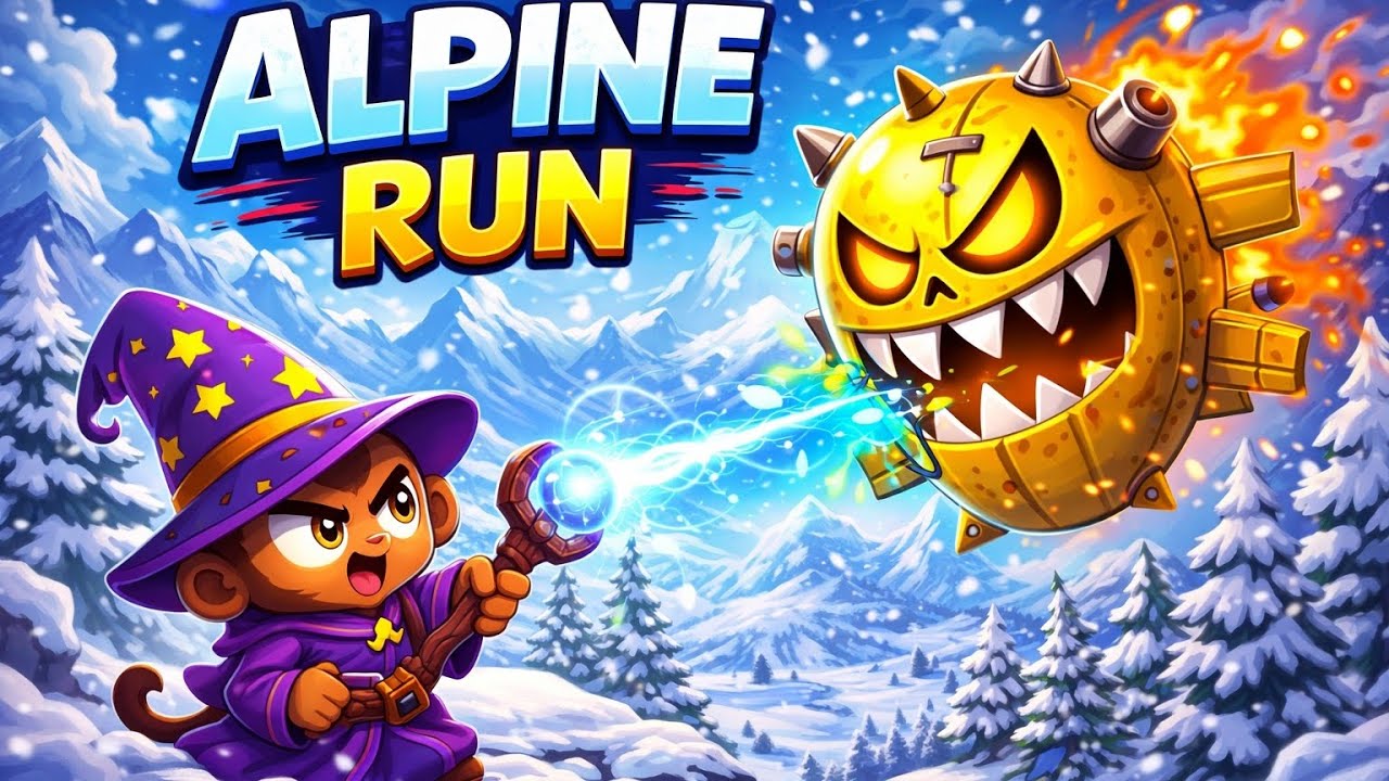 Can I Beat Alpine Run on Hard Difficulty? ❄️🎈