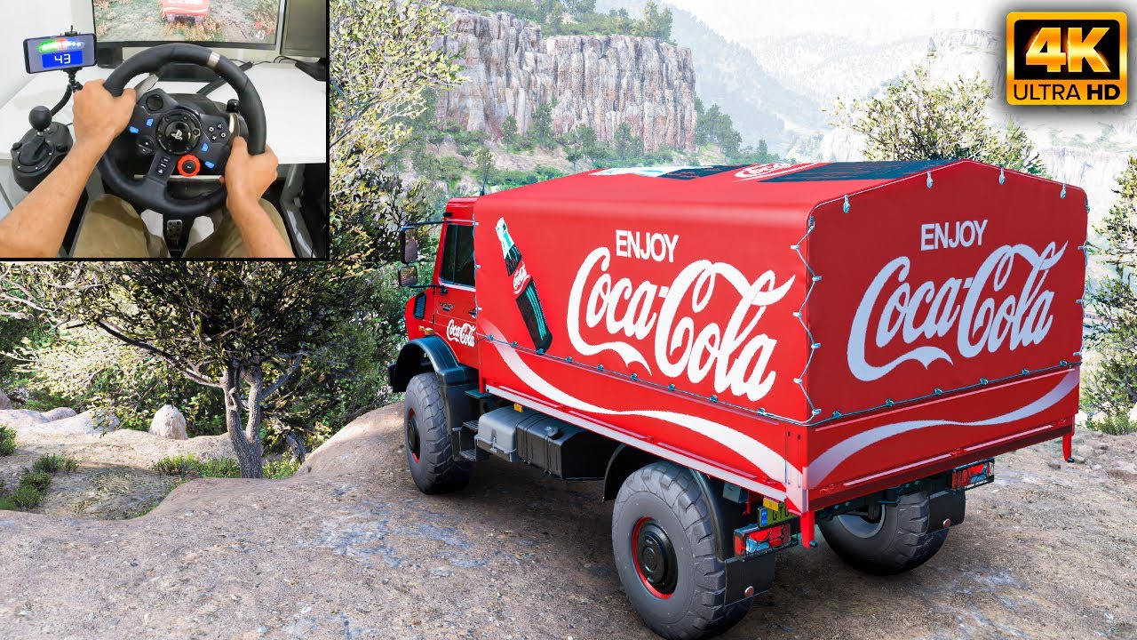 Mercedes Benz Unimog Truck | Offroading | Forza Horizon 5 | Logitech g29 gameplay