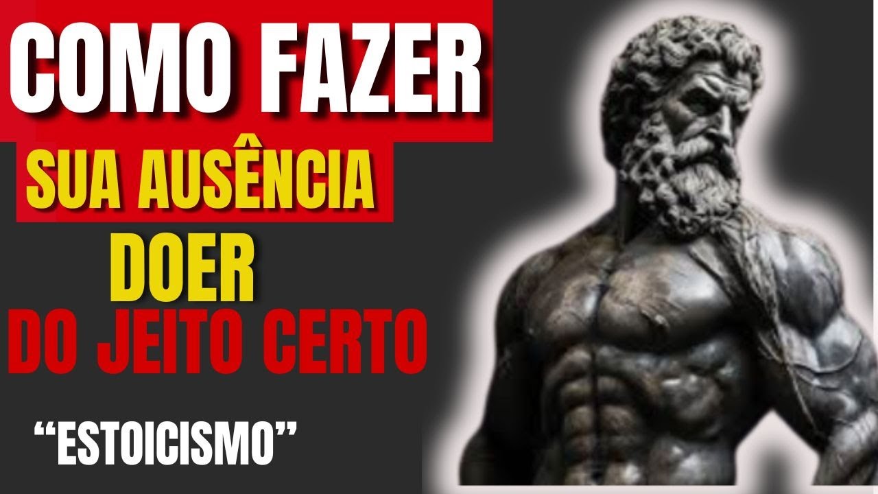 Como Fazer Alguém Sentir SUA FALTA Sem Dizer Nada | Estoicismo