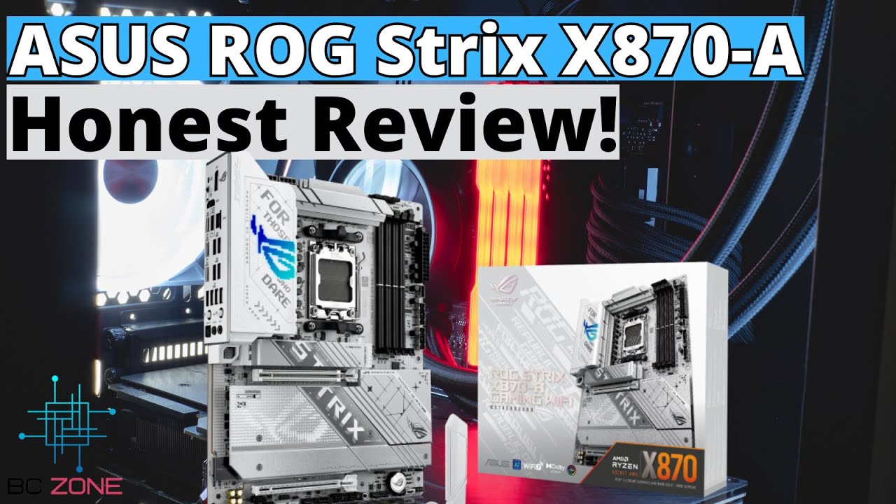 🔎 Обзор ASUS ROG Strix X870-A ✅ Лучшая премиальная плата для Ryzen 9000?