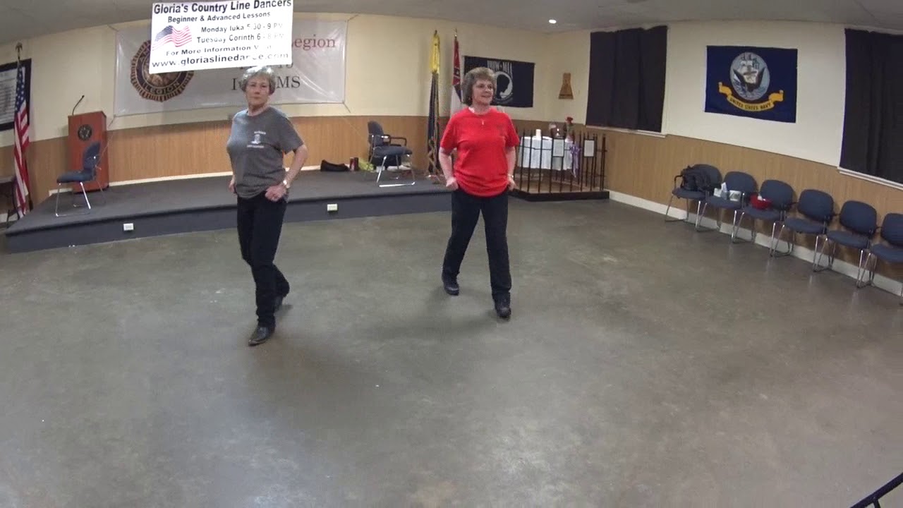 Jamaican Run, another great lesson from Gloria's Country Line Dance
