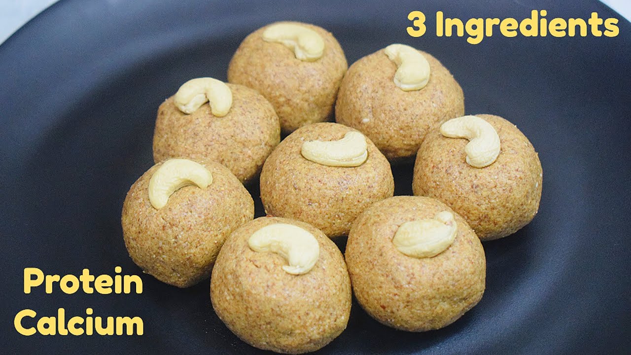 ONLY 3 INGREDIENTS  Healthy Laddu |வெறும் 3 பொருள் போதும் 😍| Kids Snack Box Recipe 