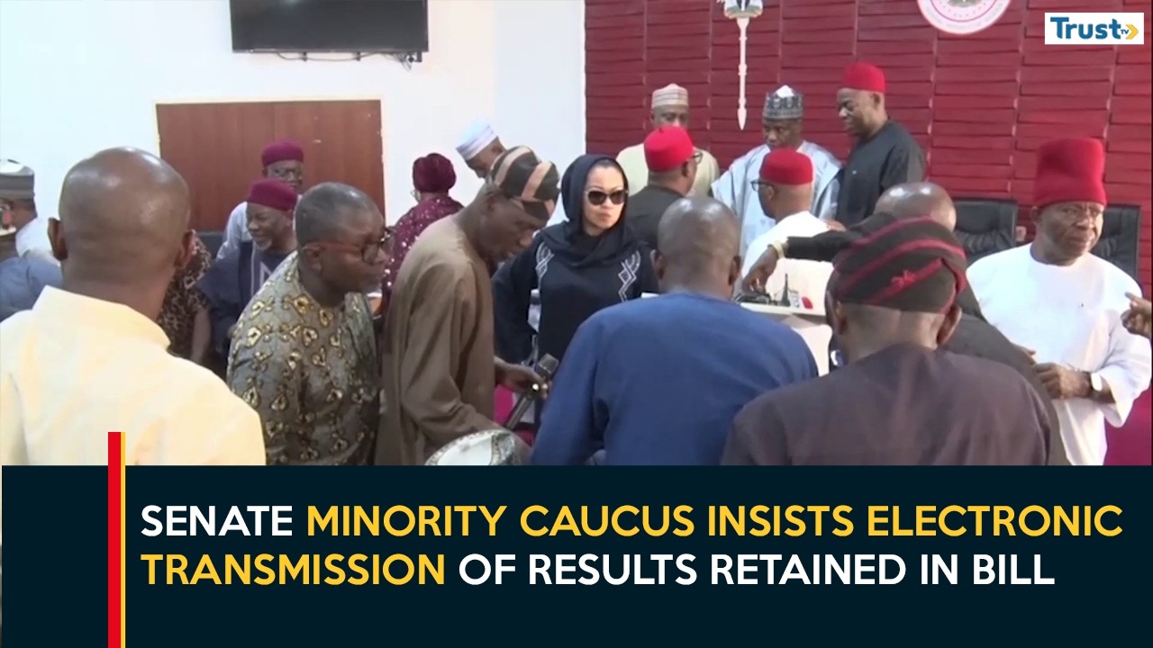 Senate Minority Caucus Insists Electronic Transmission of Results Retained In Bill