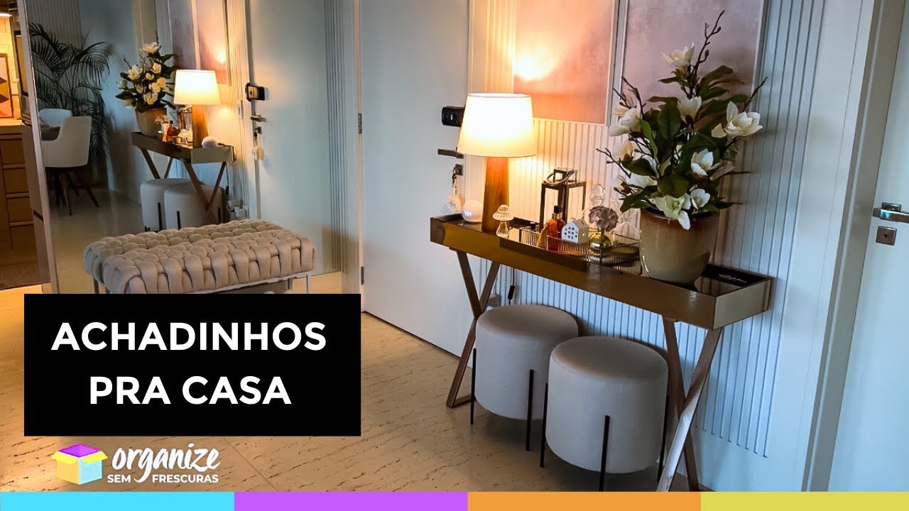 10 ITENS PRA CASA QUE COMPREI RECENTEMENTE E ESTOU APAIXONADA ! Organize sem Frescuras 