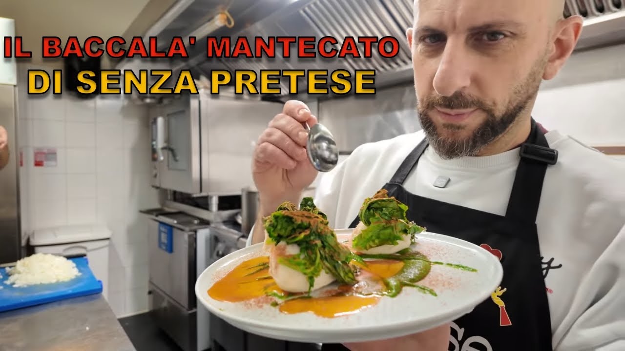 Il baccala' mantecato di SENZA PRETESE