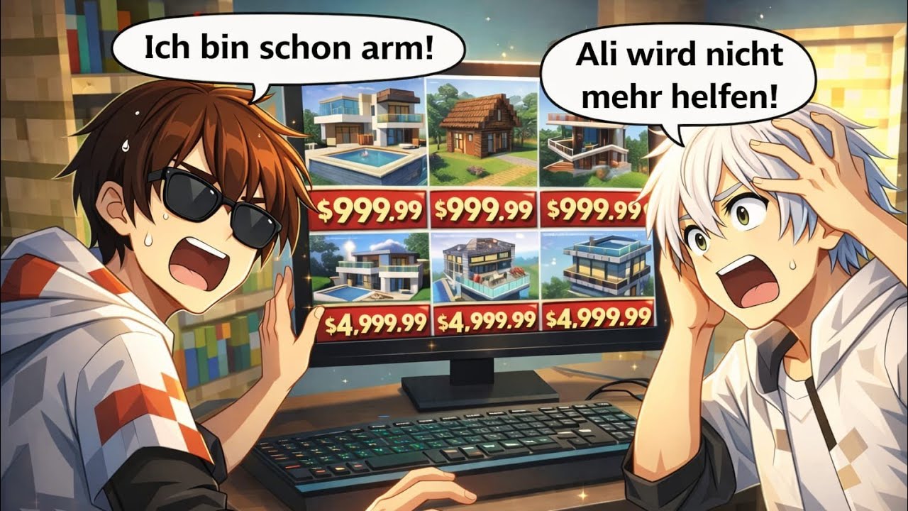 WIR HABEN NACH EINEM HAUS GESUCHT UND DAS HABEN WIR RAUSGESUCHT... Minecraft Home Folge 4