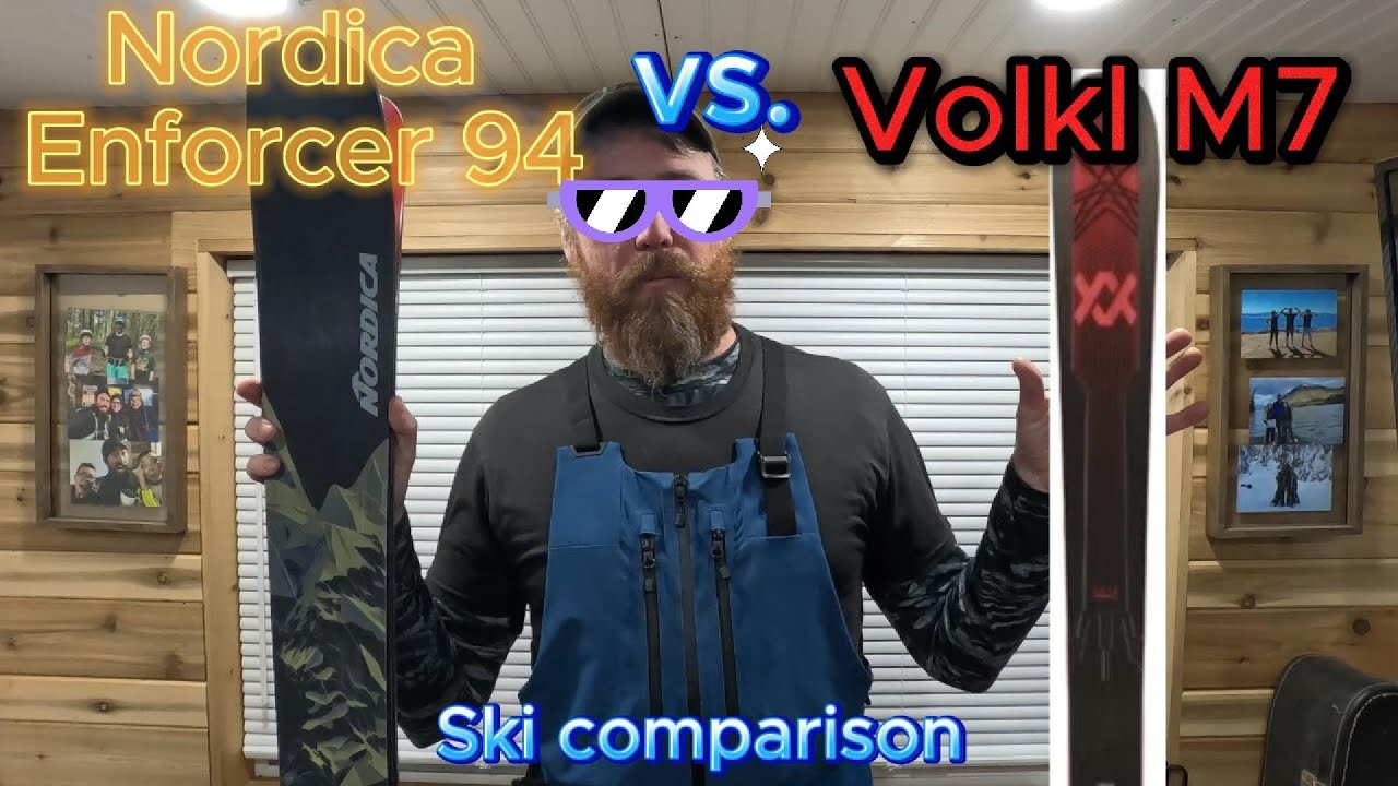 Volkl M7 vs  Nordica Enforcer 94 comparison