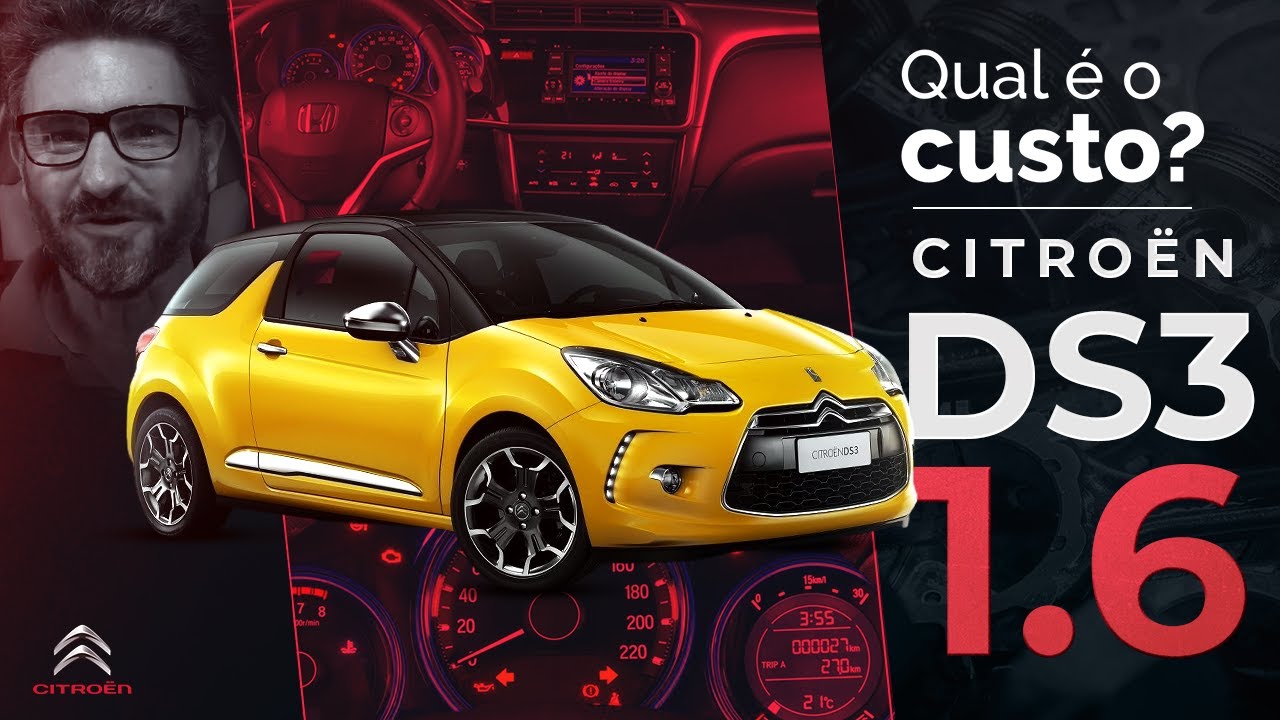 Citroen DS3 vale a pena ter um? Qual é o custo de manutenção?