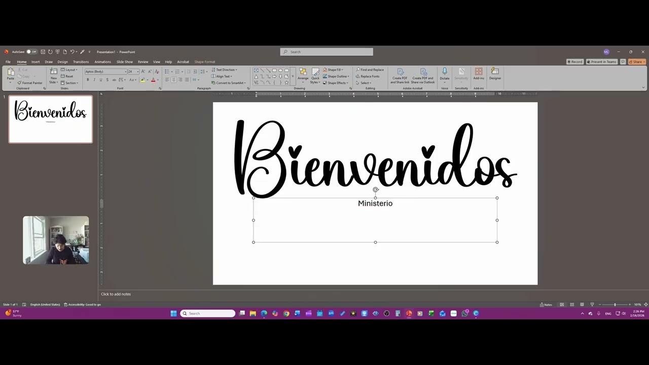 PP Bienvenidos Clase 1