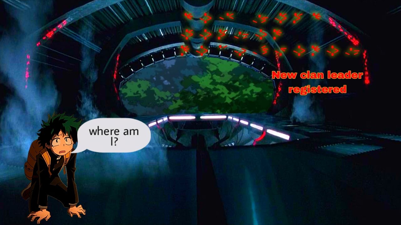 what if deku found a yautja mothership part 1