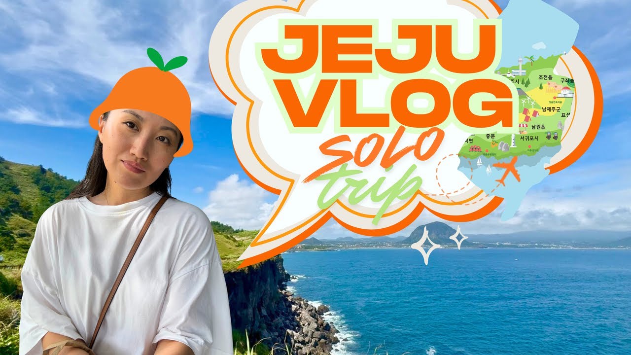 Exploring Jeju Island Slowly | Solo Travel Vlog | Путешествие по Чеджу | 제주 솔로 여행
