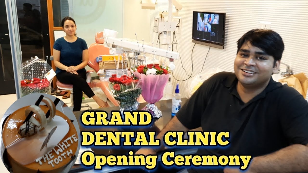 The White Tooth | My Brother in Laws Dental Clinic Opening Ceremony 👍👍 Clinic Opening Ceremony