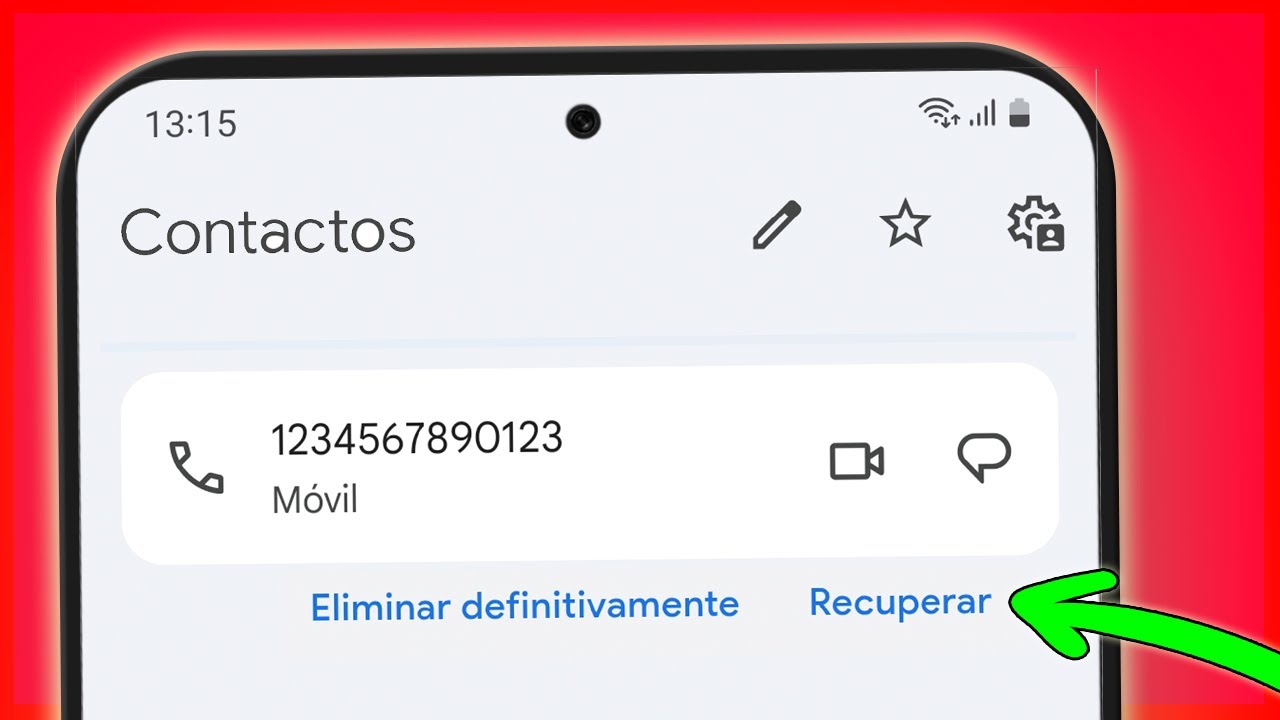 Cómo RECUPERAR CONTACTOS ELIMINADOS O BORRADOS DE MI CELULAR