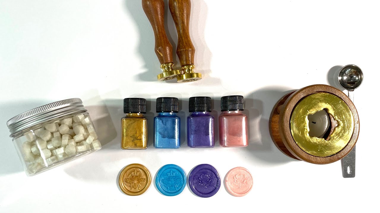 How To Make Your Own Custom Sealing Wax Using Mica Powder