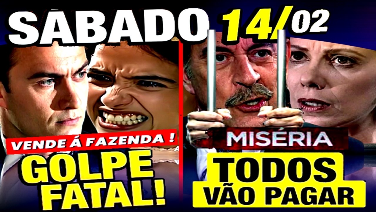 TERRA NOSTRA Resumo Completo De SÁBADO 14 De FEVEREIRO De 2026