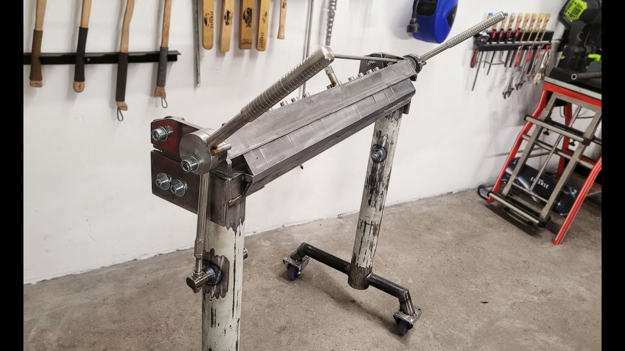Sheet Metal Bender DIY - Bending - Plans In Video