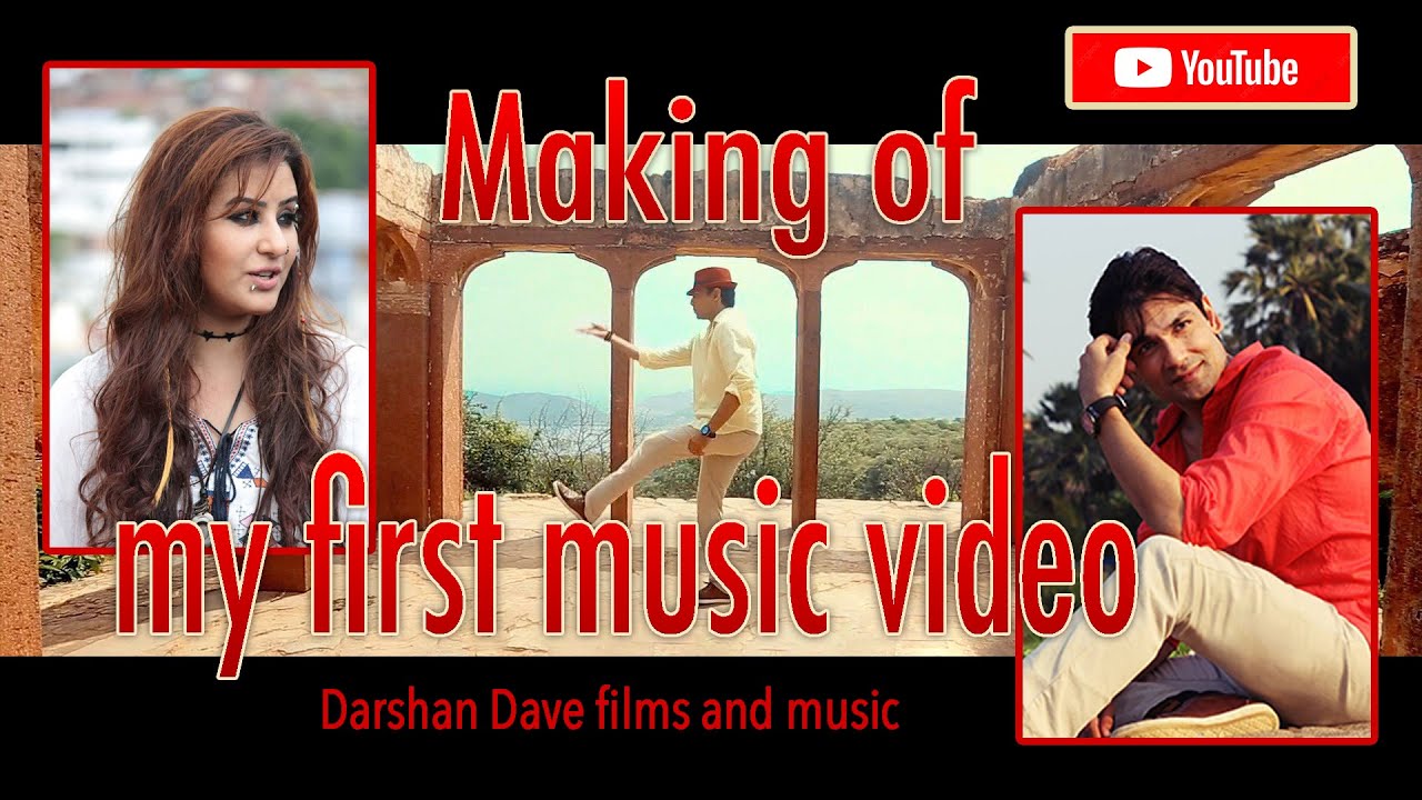 Making of my first music video | Dil tu hai deewana | behind the scenes | secrets of making videos
