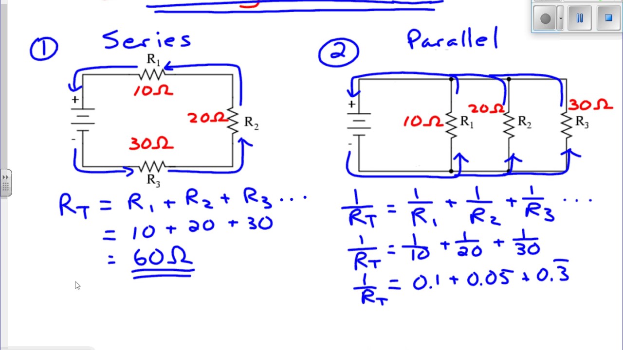 Calculating Resistance of Electrical Circuits
