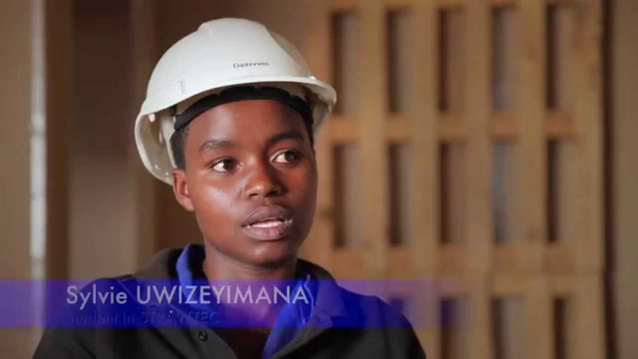 STRAWTEC gives construction training at Nyanza Technical School of Rwanda