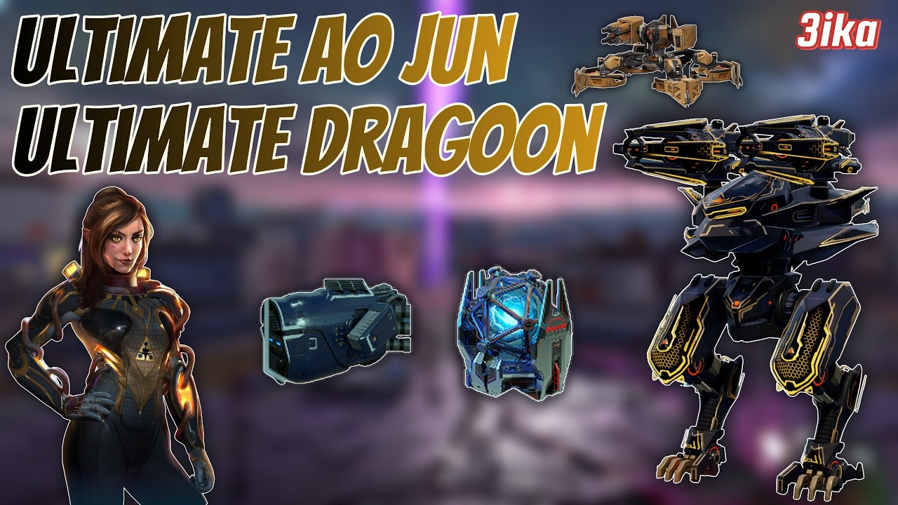 Ultimate Ao Jun - Ultimate Dragoons | Flying Dragon! | War Robots