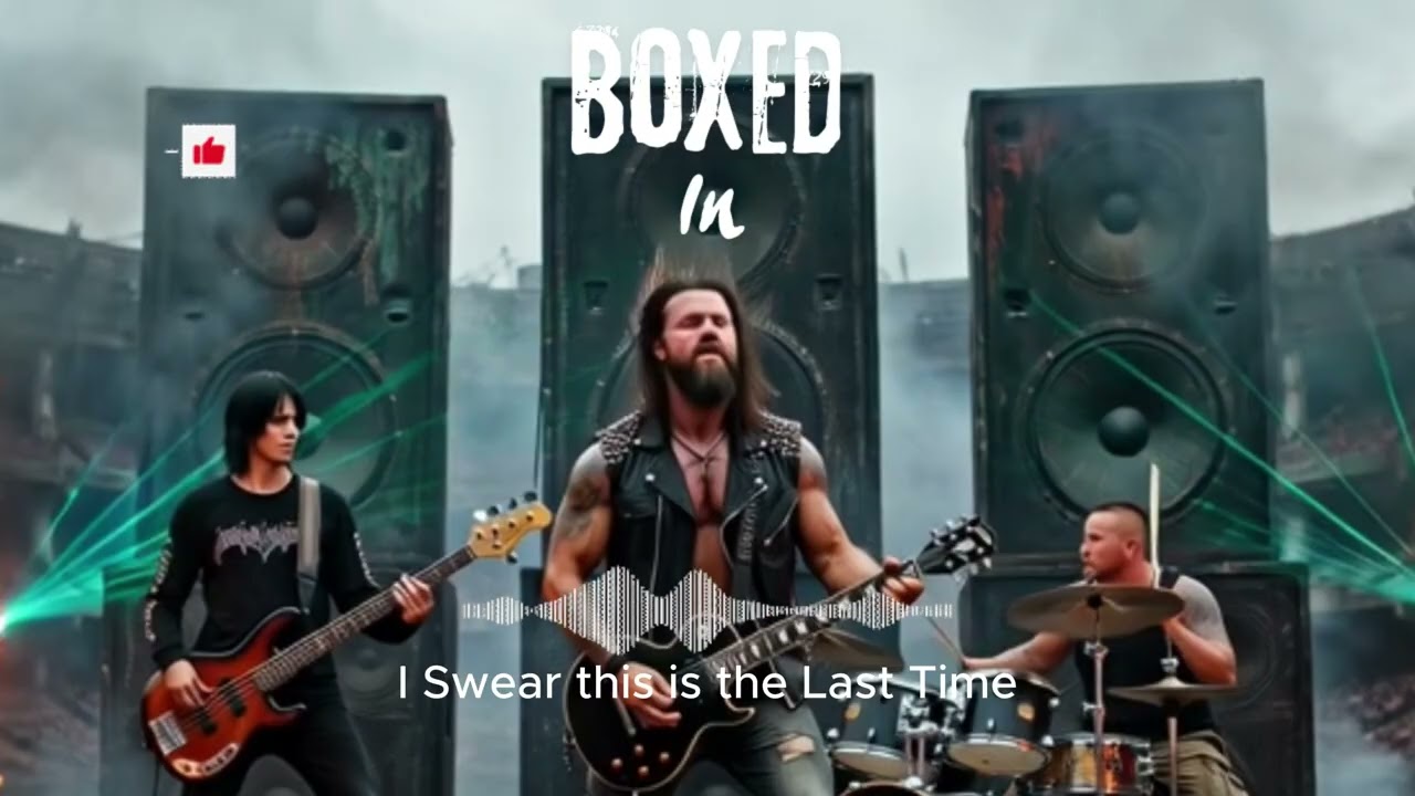 Boxed In-I Swear  this is the Last Time. Hard Rock Heavy Metal music.
