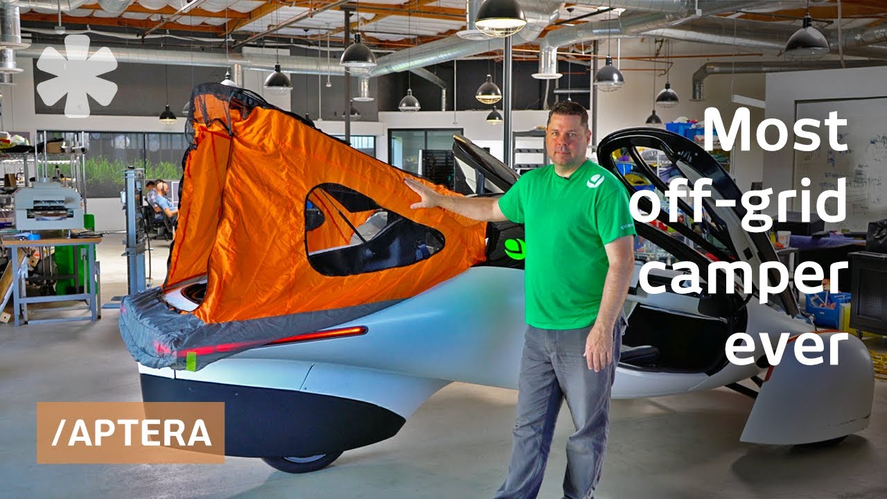 Aptera commutes just on solar, gets 1K mile-range when full