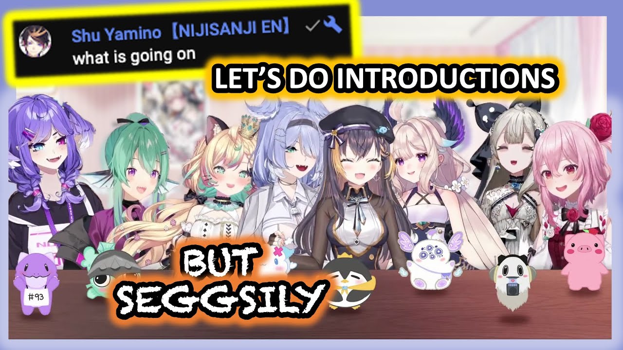NijiEN girls return but with 𝑺𝑬𝑮𝑺𝒀 𝑰𝑵𝑻𝑹𝑶𝑫𝑼𝑪𝑻𝑰𝑶𝑵𝑺: