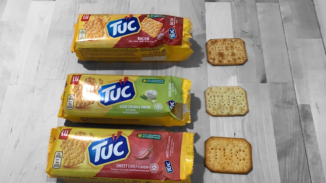 TUC • Sweet Chili 🌶 | Bacon 🥓 | Sour Cream & Onion 🧅